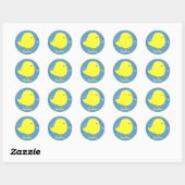 Andrea Baby Chick Sticker 369MyName (Blatt)