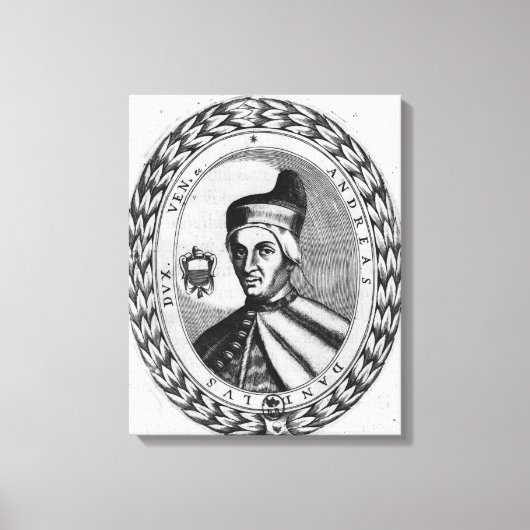 Andrea Dandolo Leinwanddruck (Vorderseite)