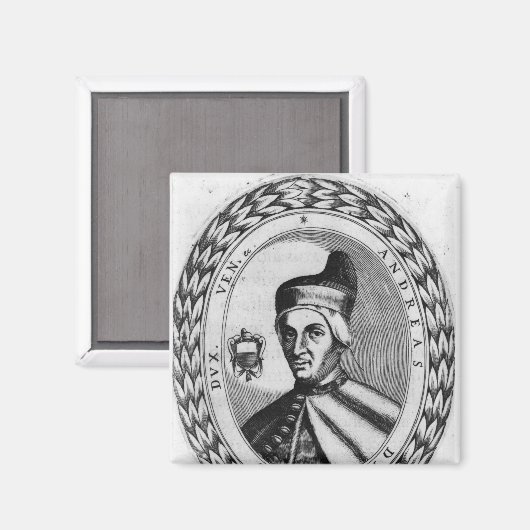Andrea Dandolo Magnet (Vorderseite/Rückseite)