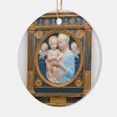 Andrea Della Robbia c1485 Madonna and Child Keramik Ornament (Links)
