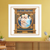 Andrea Della Robbia c1485 Madonna and Child Leinwanddruck (Insitu (Wohnzimmer))