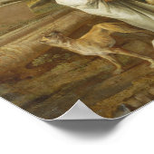 Andrea di Lione - Tobit Burying the Dead Poster (Ecke)