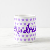 Andrea in Lila Kaffeetasse (Mittel)