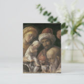 Andrea Mantegna Bewunderung der Magi Postkarte (Stehend Vorderseite)