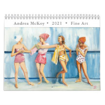 Andrea McKoy Fine Art 2021 Kalender - Ausgabe I