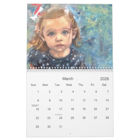 Andrea McKoy Fine Art 2021 Kalender - Ausgabe I (Mär 2026)