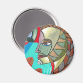 andrea-Portrait Magnet (Vorderseite/Rückseite)