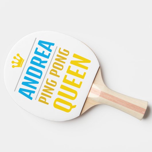 Andrea Tischtennis Schläger (Seitenansicht)