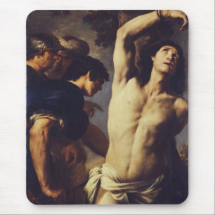 Andrea Vaccaro: St. Sebastian Barocke Kunst Mousepad