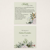 Andreas Koufeta Card (Vorne & Hinten)