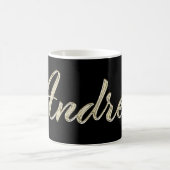 Andreas Name whitegold Tasse Teetasse Kaffeetasse (Mittel)