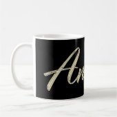 Andreas Name whitegold Tasse Teetasse Kaffeetasse (Links)