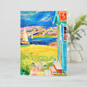 Andreasson - Szene aus Bohuslan (Schweden) Karte (Stehend Vorderseite)