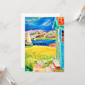 Andreasson - Szene aus Bohuslan (Schweden) Karte (Vorderseite/Rückseite Beispiel)