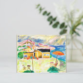 Andreasson - Szene aus Styrso-Tangen Postkarte (Stehend Vorderseite)