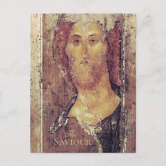 Andrei Rublev Das Symbol des Erlösers Christus Postkarte