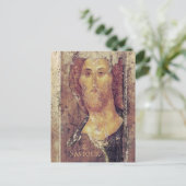 Andrei Rublev Das Symbol des Erlösers Christus Postkarte (Stehend Vorderseite)