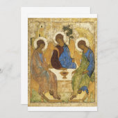 Andrei Rublev - Dreifaltigkeit Einladung (Vorne/Hinten)