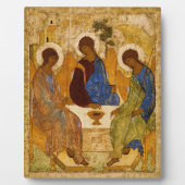 Andrei Rublev Heilige Dreifaltigkeit Icon-Orthodox Fotoplatte (Vorderseite)
