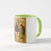 Andrei Rublev Heilige Dreifaltigkeit Icon-Orthodox Tasse (VorderseiteRechts)
