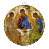 Andrei Rublev , “ Holy Trinity ” Dartscheibe (vorne)