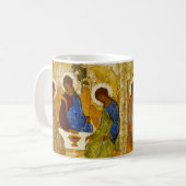 Andrei Rublev , “ Holy Trinity ” Kaffeetasse (Vorderseite Links)