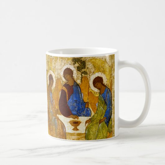 Andrei Rublev , “ Holy Trinity ” Kaffeetasse (Rechts)