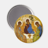 Andrei Rublev , “ Holy Trinity ” Magnet (Vorderseite/Rückseite)