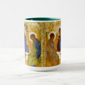 Andrei Rublev , “ Holy Trinity ” Tasse (Zentrum)
