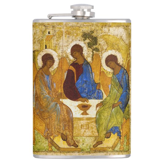 Andrei Rublev, icon of the Trinity Flachmann (Vorderseite)