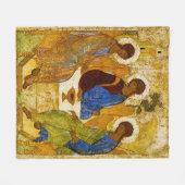 Andrei Rublev, icon of the Trinity Fleecedecke (Vorderseite (Horizontal))
