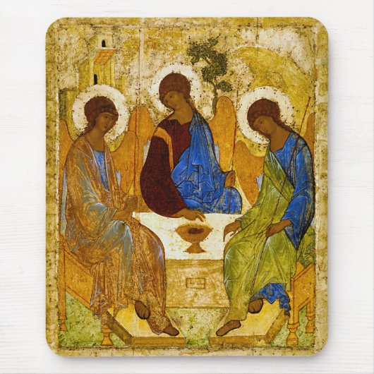 Andrei Rublev, icon of the Trinity Mousepad (Vorne)
