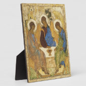 Andrei Rublev Iconic Trinity Angels Abraham Bible Fotoplatte (Seite)