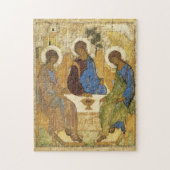 Andrei Rublev Iconic Trinity Angels Abraham Bible Puzzle (Vertikal)