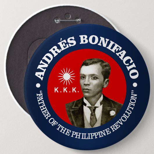 Andres Bonifacio Button (Vorne & Hinten)