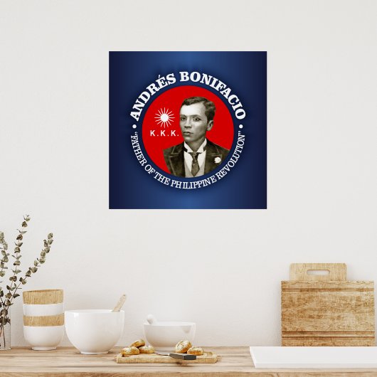 Andres Bonifacio Poster (Küche)