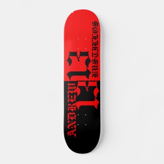 Andrew bustillos Teambrett Skateboard (Vorderseite)