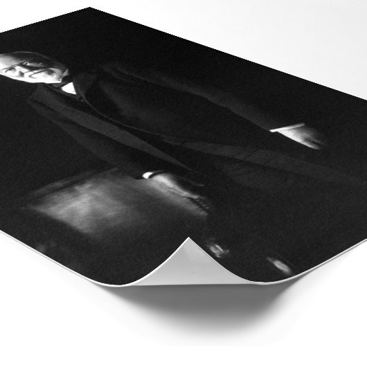 Andrew Carnegie Poster (Ecke)