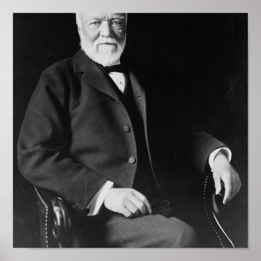 Andrew Carnegie Print Poster (Vorne)