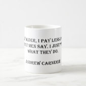 Andrew Carnegie Quote Tasse (Mittel)
