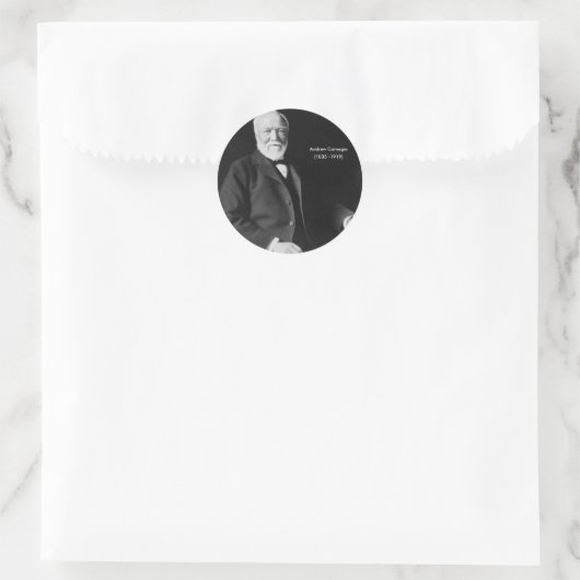 Andrew Carnegie Sticker (Tasche)
