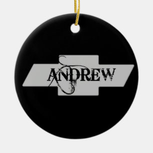 Andrew Chevy Weihnachtsbaumanhänger Keramikornament