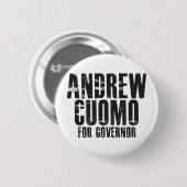 Andrew Cuomo für Gouverneur 2010 Button (Vorne & Hinten)