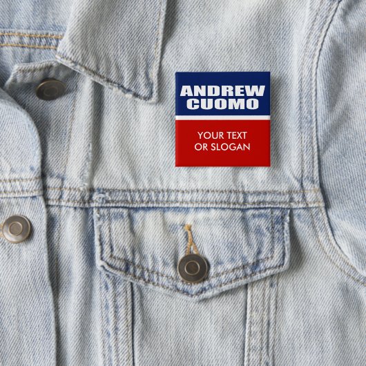 ANDREW CUOMO FÜR GOUVERNEUR BUTTON (Beispiel)