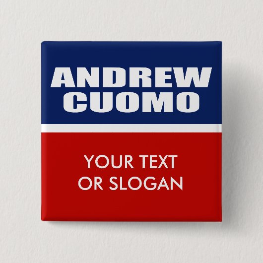 ANDREW CUOMO FÜR GOUVERNEUR BUTTON (Vorderseite)
