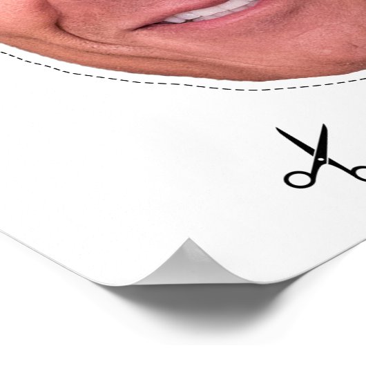 ANDREW CUOMO Halloween Mask Poster (Ecke)