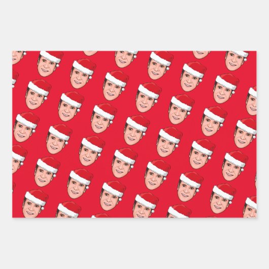 ANDREW CUOMO Weihnachten Geschenkpapier Set (Vorderseite 3)