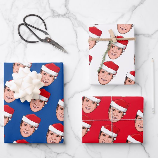 ANDREW CUOMO Weihnachten Geschenkpapier Set (Vorderseite)