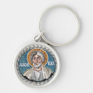 Andrew das Apostelmosaik Schlüsselanhänger