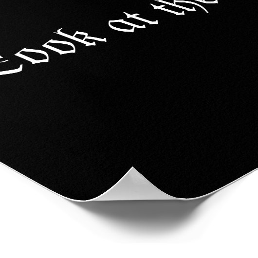 Andrew De Leon - Offiziell Devils Knight Poster (Ecke)